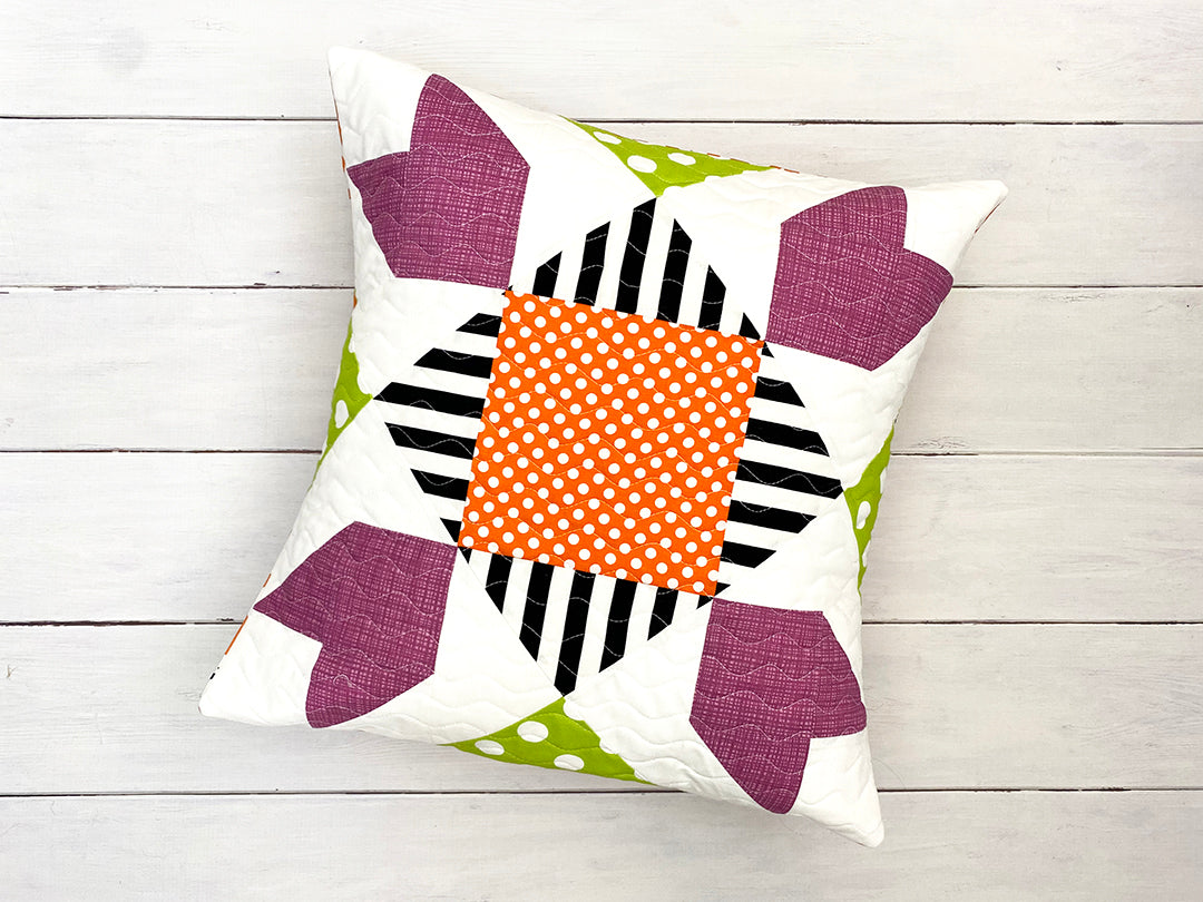 Halloween Honeymoon Diamond Remix Pillow