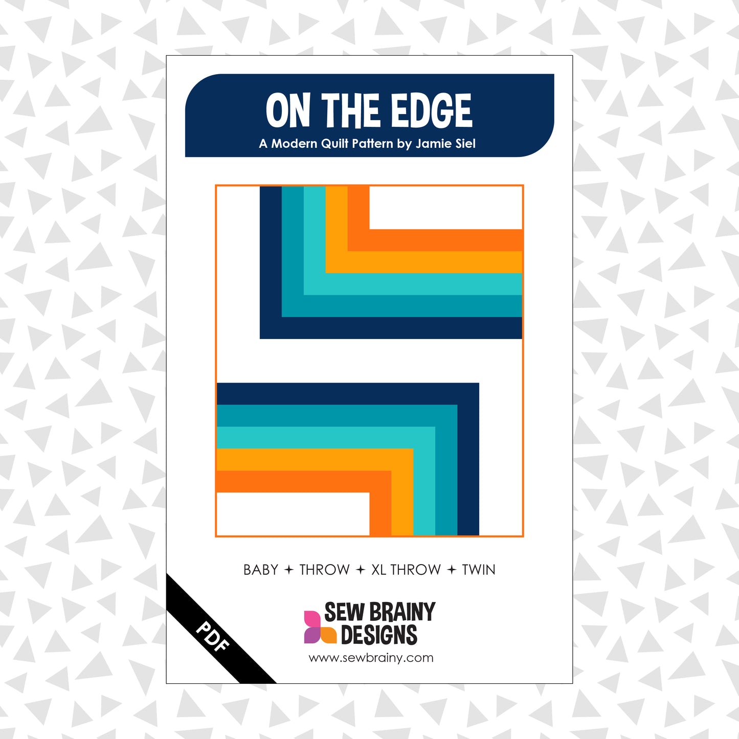 On the Edge Quilt Pattern (PDF)