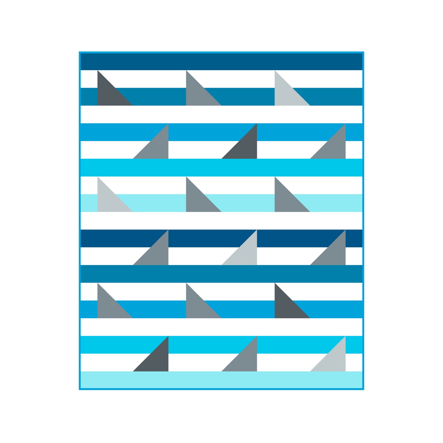 Shark Bay Quilt Pattern (PDF)