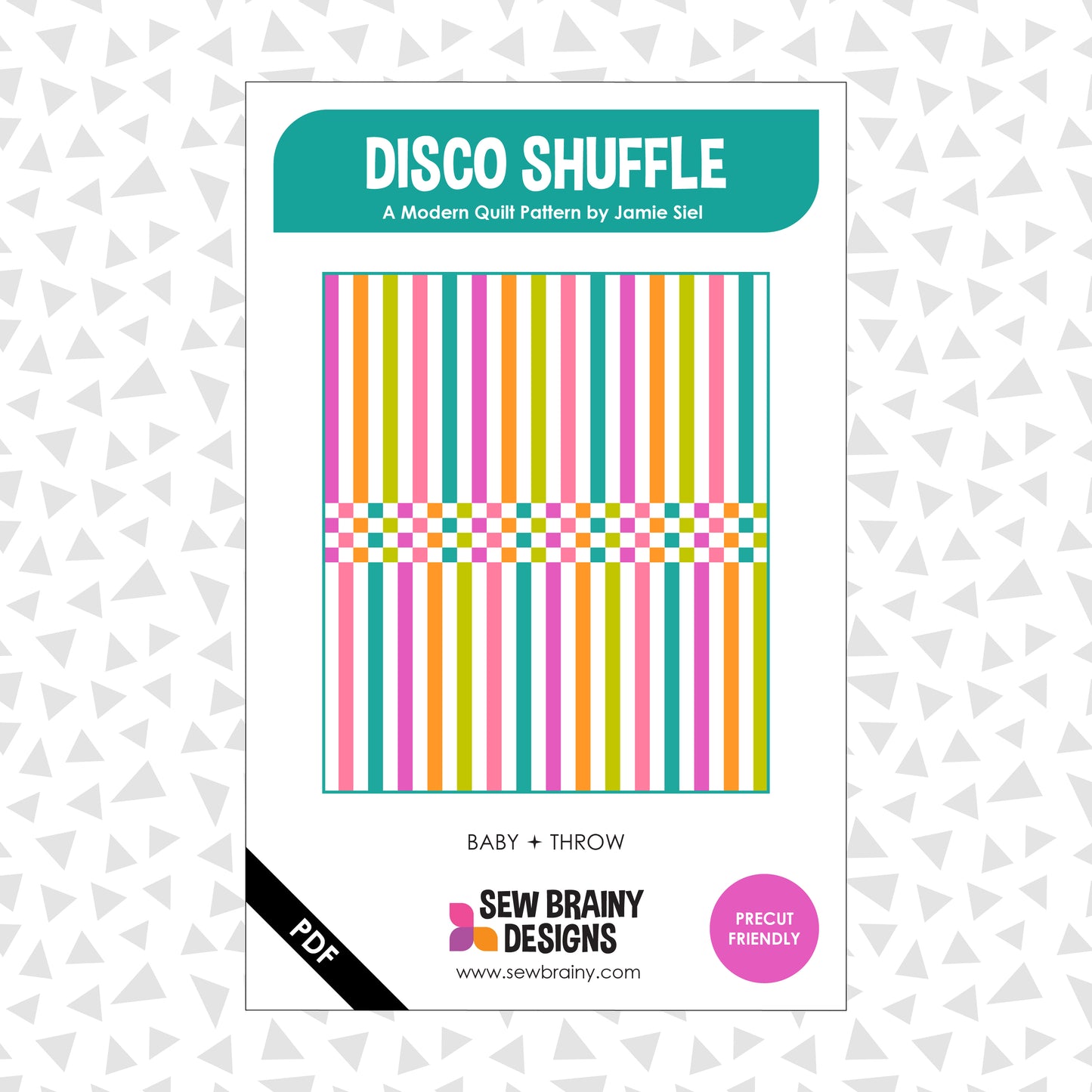 Disco Shuffle Quilt Pattern (PDF)