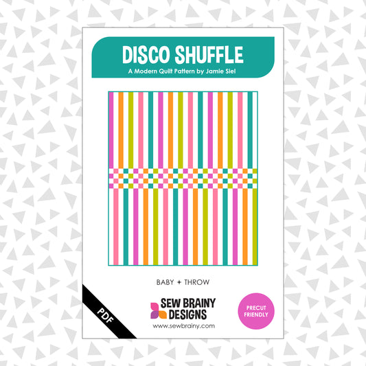 Disco Shuffle Quilt Pattern (PDF)