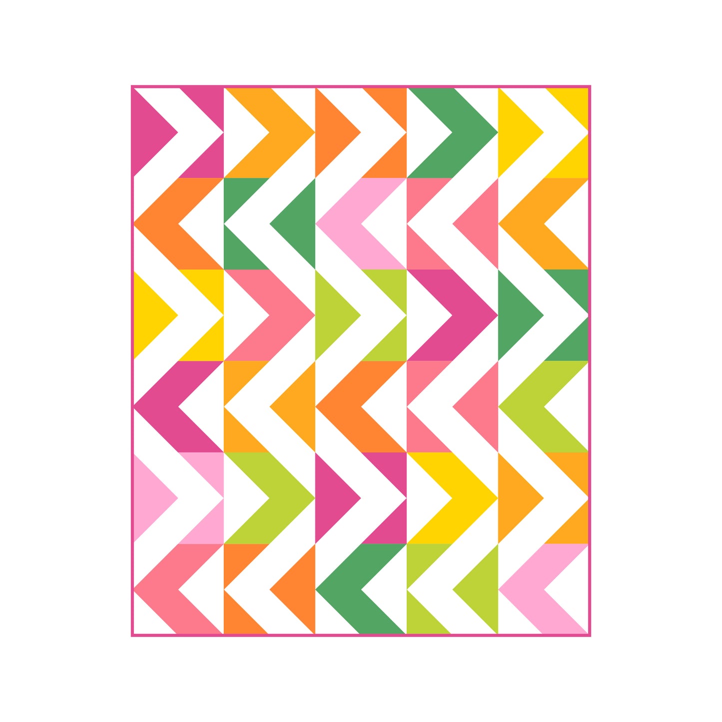 Zaggety Quilt Pattern (PDF)