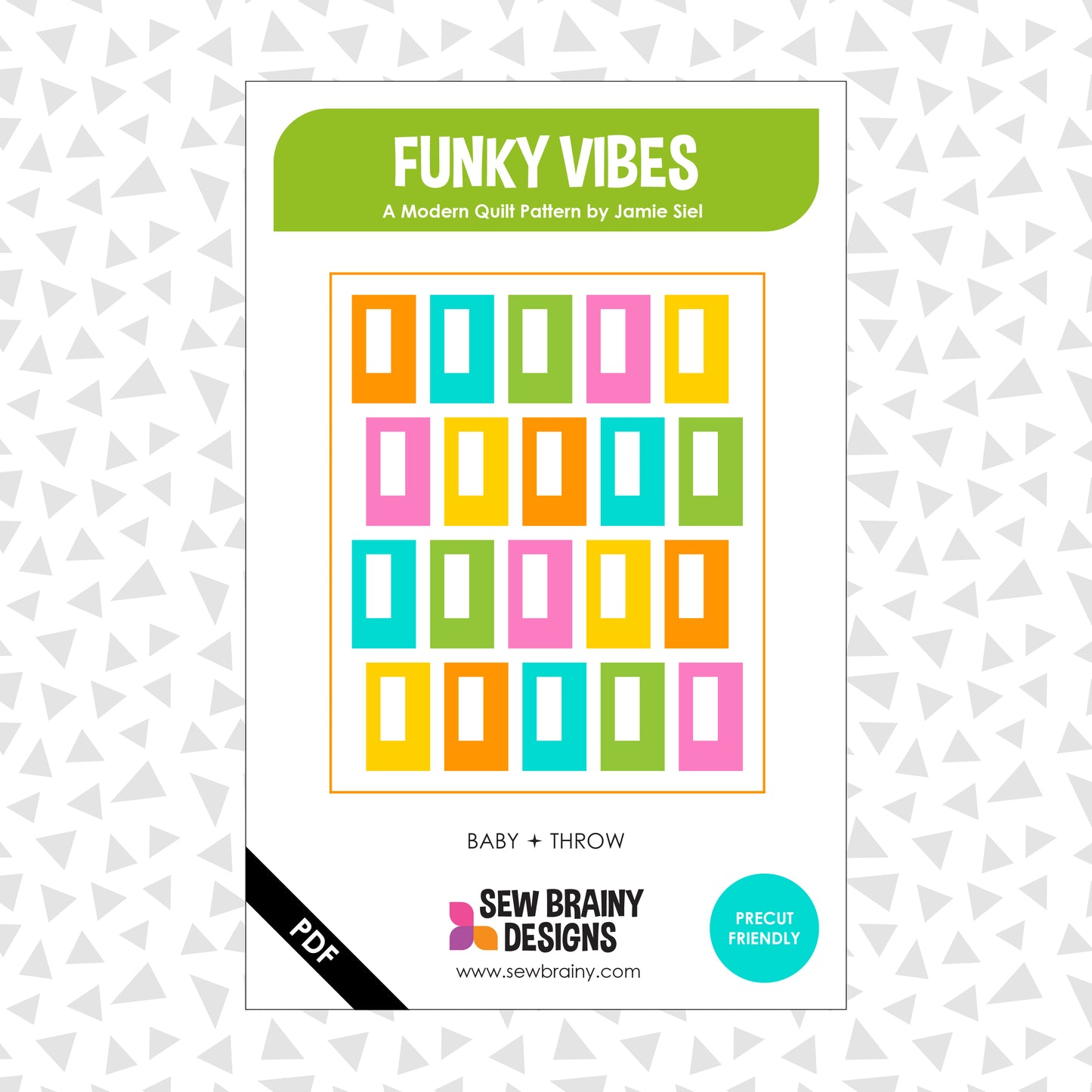 Funky Vibes Quilt Pattern (PDF)