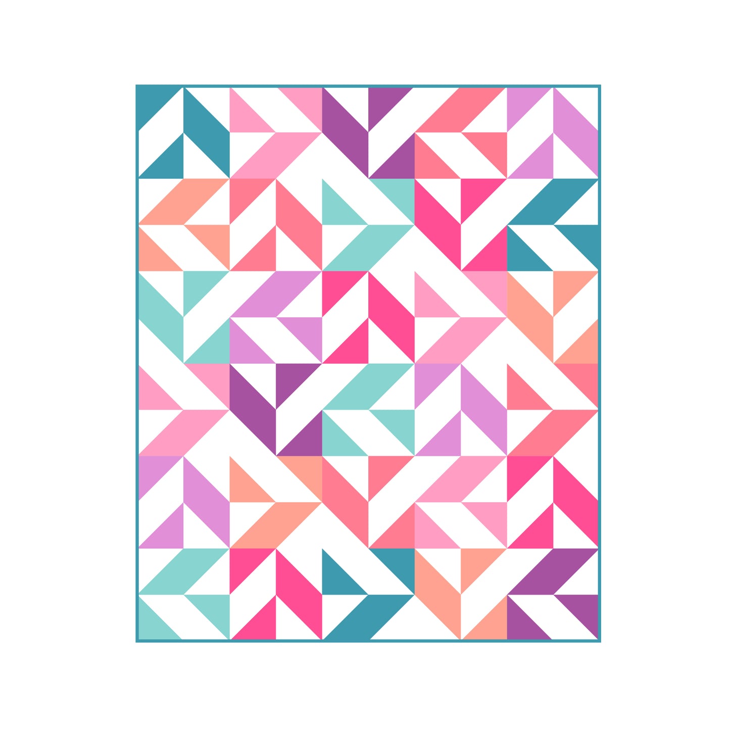 Angled Arrows Quilt Pattern (PDF)