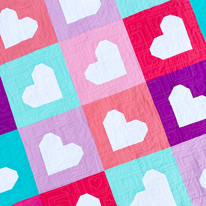 Heart Hustle Quilt Pattern (PDF)