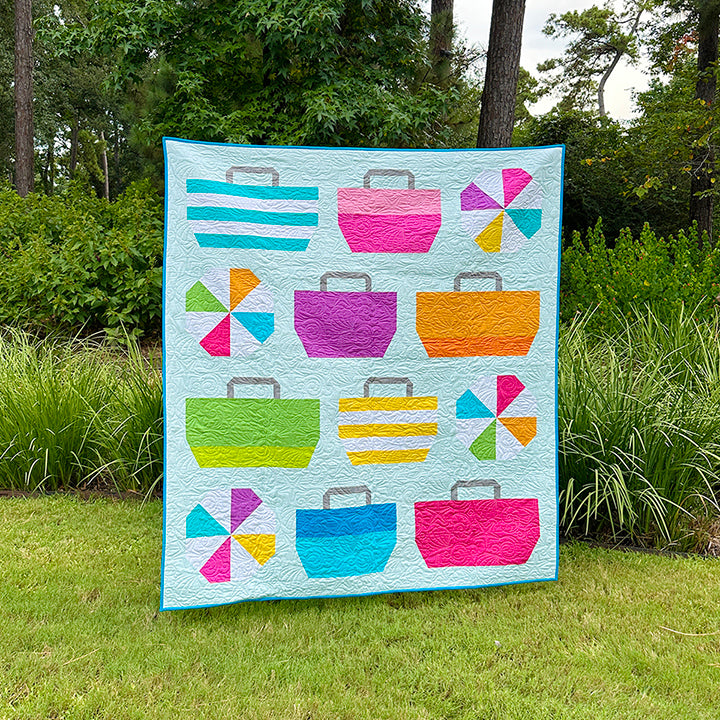 Totally Beachy Quilt Pattern (PDF)