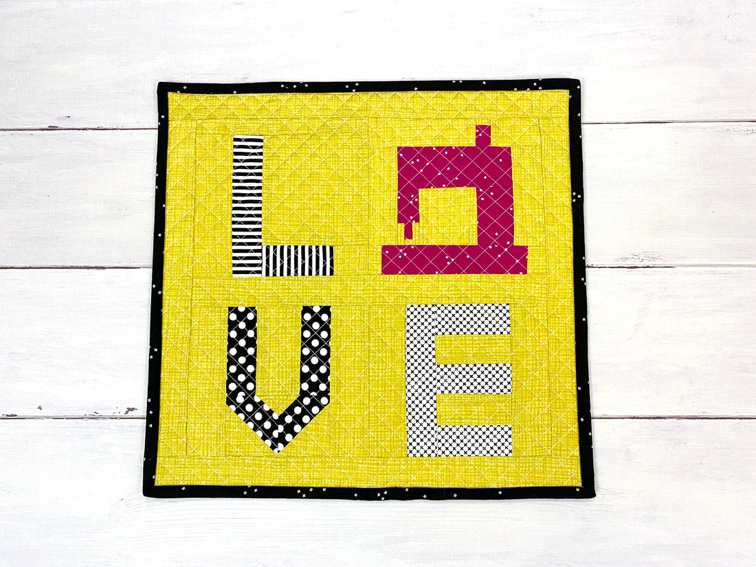 Sew In Love Mini Quilt