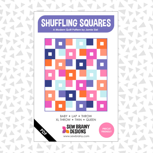 Shuffling Squares Quilt Pattern (PDF)
