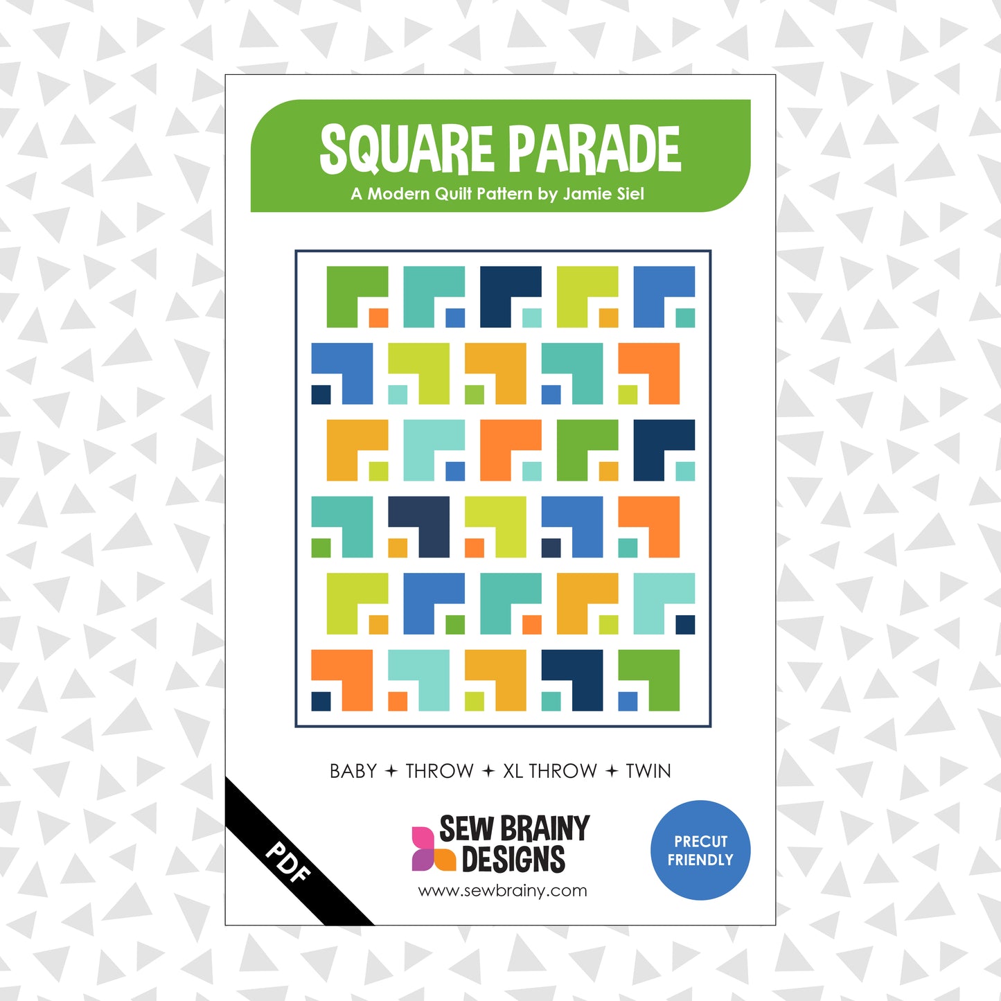 Square Parade Quilt Pattern (PDF)