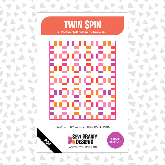 Twin Spin Quilt Pattern (PDF)