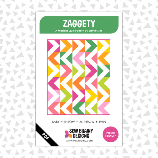 Zaggety Quilt Pattern (PDF)