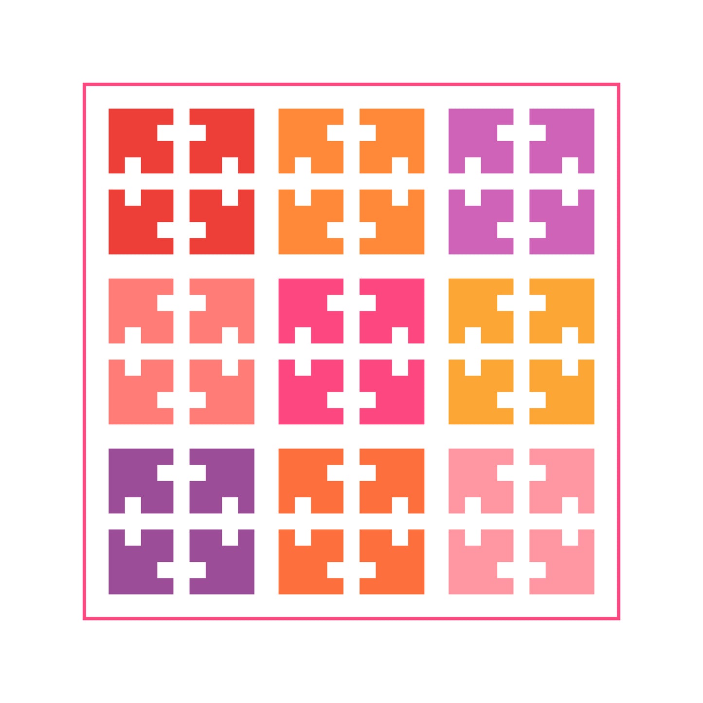 Trendy Trellis Quilt Pattern (PDF)