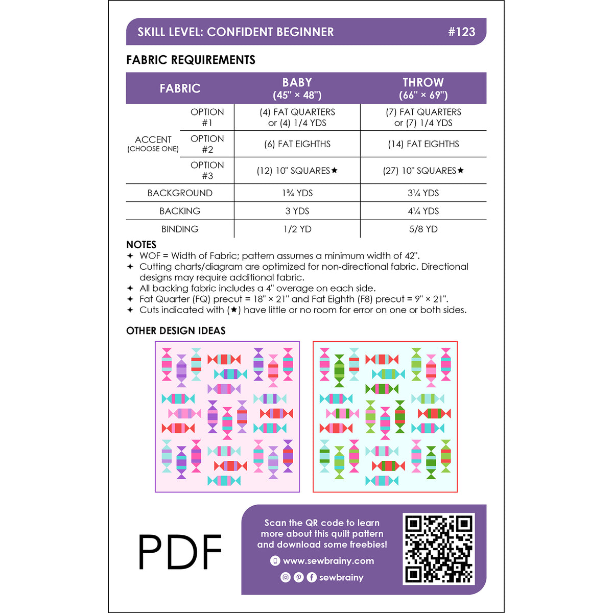 Tricky Treats Quilt Pattern (PDF)