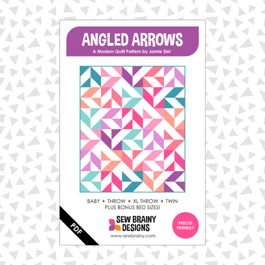 Angled Arrows Quilt Pattern (PDF)