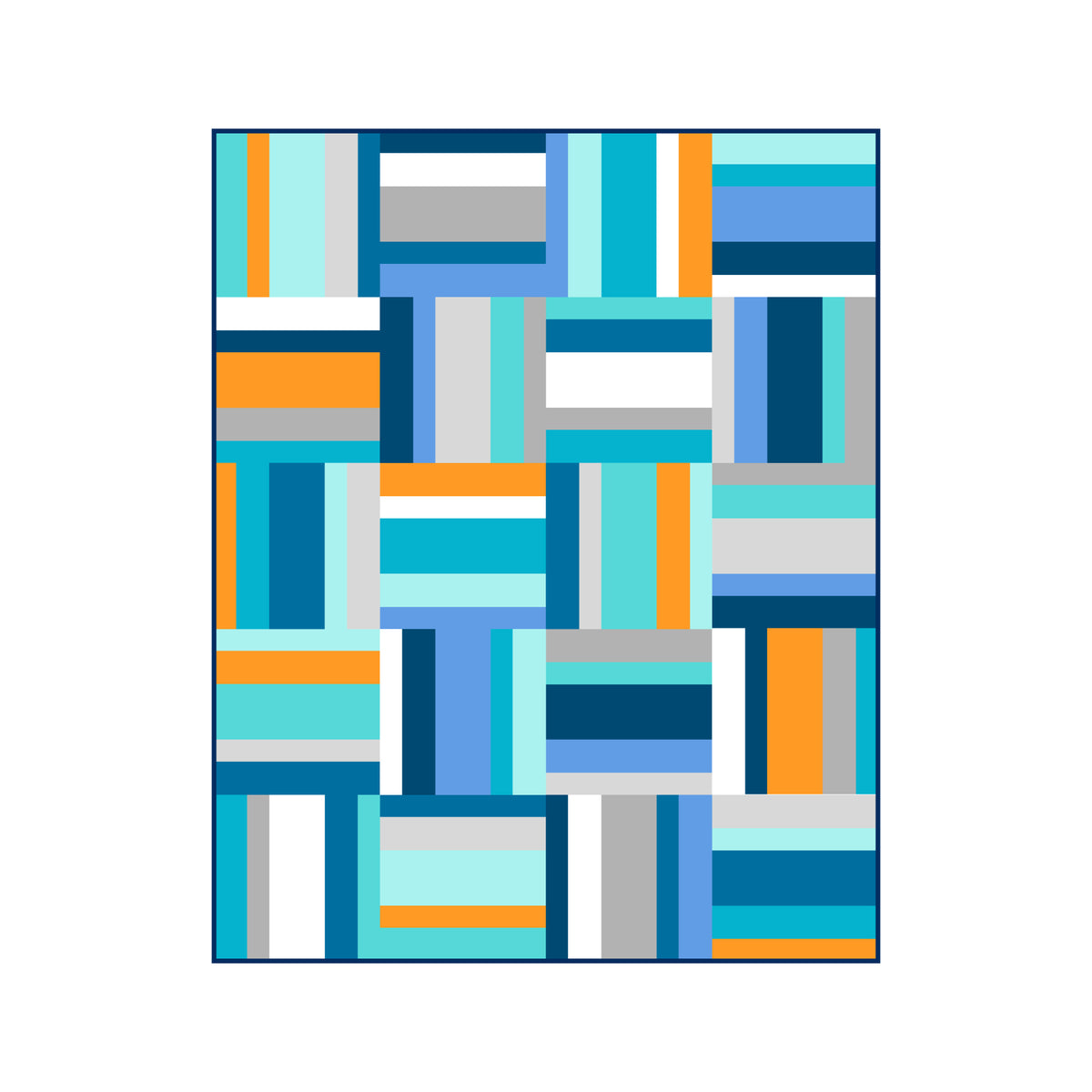 Wild Weave Quilt Pattern (PDF)