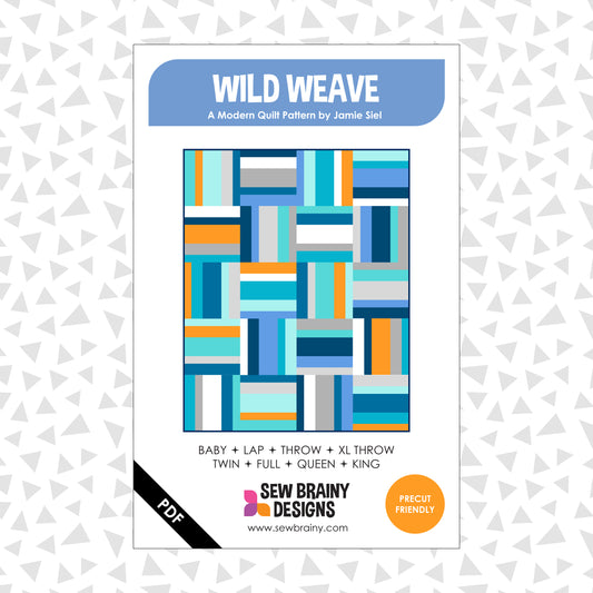 Wild Weave Quilt Pattern (PDF)