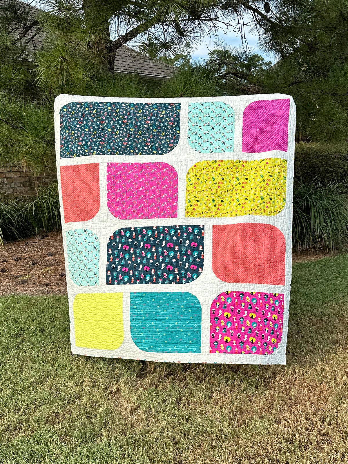 Parallel Path Quilt Pattern (PDF)