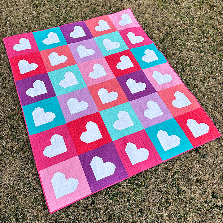 Heart Hustle Quilt Pattern (PDF)