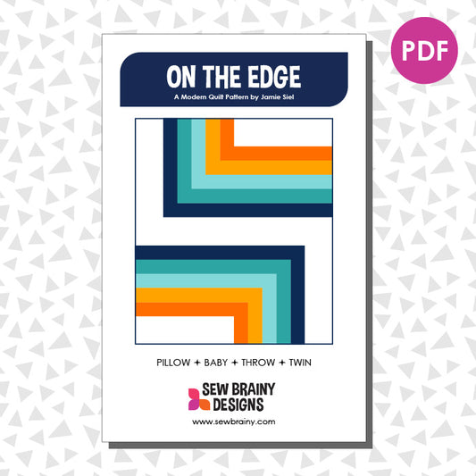 On the Edge Quilt Pattern (PDF)