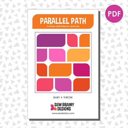 Parallel Paths Quilt Pattern (PDF) – Sew Brainy Designs