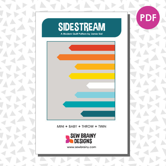 Sidestream Quilt Pattern (PDF)