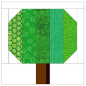 Simple Tree Quilt Block Pattern (PDF) – Sew Brainy Designs