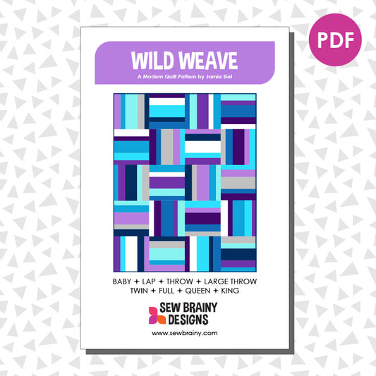 Wild Weave Quilt Pattern (PDF)